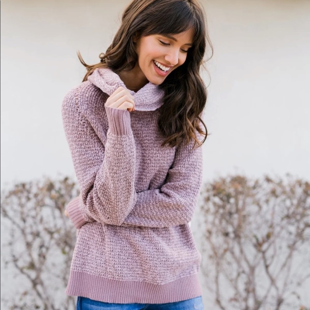 Free People Cowl Neck Sweater